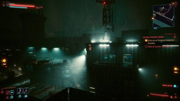 Cyberpunk 2077 - No nos podrán parar: cámaras en el recinto