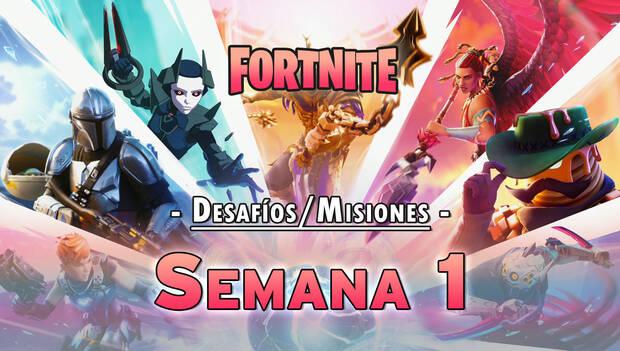 Fortnite Battle Royale - Desafíos de la Semana 1