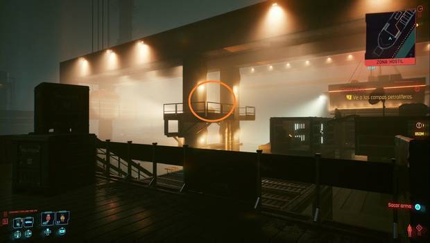 Cyberpunk 2077 - Chippin' in: punto donde usar la tarjeta