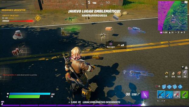 Fortntie - Desafíos de Lexa (Semana 1): cómo conseguir barras