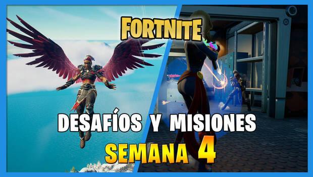 Fortnite - Desafíos de la Semana 4