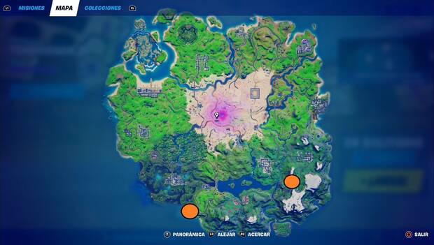 Fortnite - Pruebas incriminatorias: ubicación de Industrias Inodoras y Rincón Rencoroso