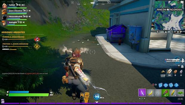 Fortnite - Coloca pruebas incriminatorias Prueba 5