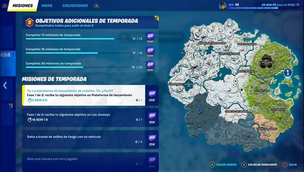 Fortnite - Capítulo 3, Temporada 1 - Misiones: Misiones de Temporada