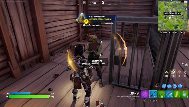 Fortnite Battle Royale - C3 T1 - Ubicación de Comesesos