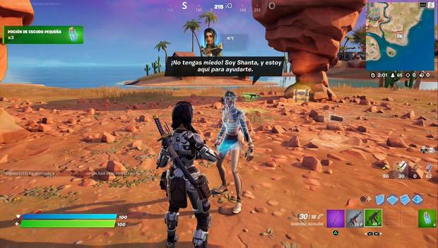 Fortnite Battle Royale - C3 T1 - Ubicación de Shanta