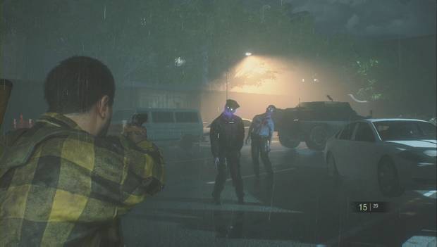 Resident Evil 2 Remake - Zombi morado