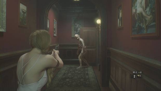 Resident Evil 2 Remake - Cabeza pálida