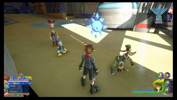 Kingdom Hearts 3 - Portales de batalla: Galería, 1.º piso