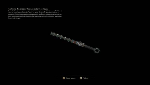 The Outer Worlds - Armas tecnológicas: Reorganizador mandibular