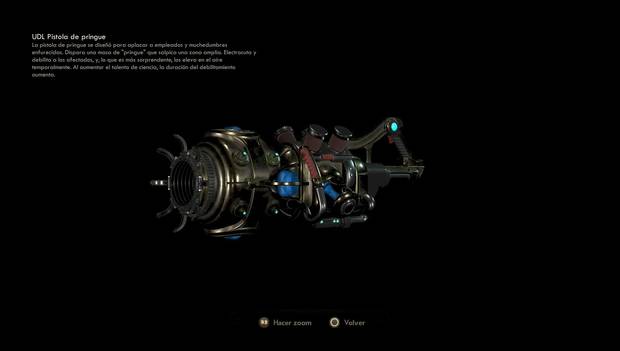 The Outer Worlds - Armas tecnológicas: Pistola de pringue