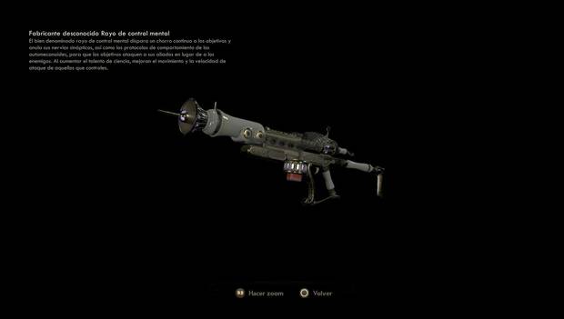 The Outer Worlds - Armas tecnológicas: Rayo de control mental
