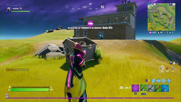 Fortnite: Encuentra refugios de Sombra: Refugio Charlie