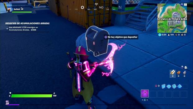 Fortnite - MIsiones de sombra y espectro de brutus: Buzón de Sombra