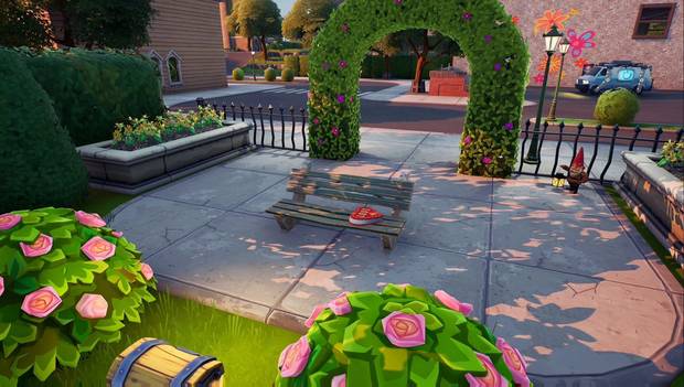 Fortnite - Caja de bombones en Setos Sagrados 1