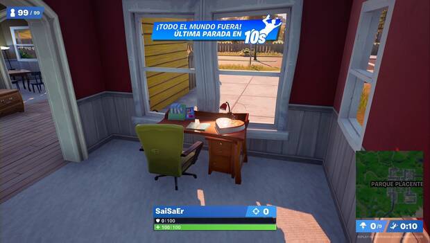 Fortnite - Caja de bombones en Parque Placentero 2