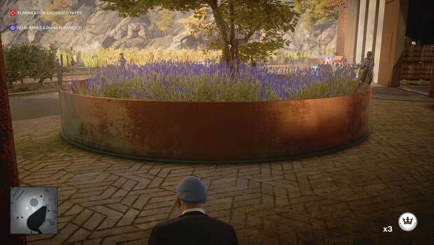 Hitman 3 - Mendoza: cómo noquear al guardaespaldas de Diana