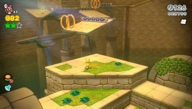 Super Mario 3D World - 4-5: tercera estrella verde del nivel