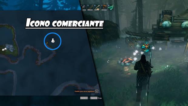Valheim - ¿Dónde encontrar a Haldor, el comerciante?