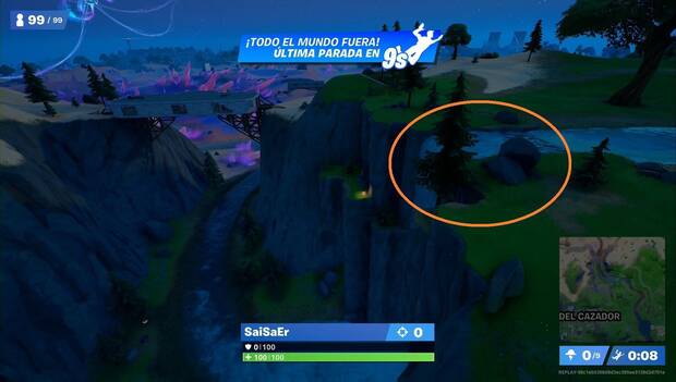 Fortnite - Ubicación de Punto Pintoresco