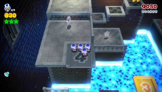 Super Mario 3D World -5-3: segunda y tercera estrella del nivel