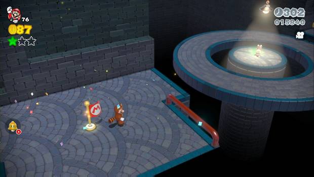 Super Mario 3D World - M5-5: conejo con la segunda estrella verde