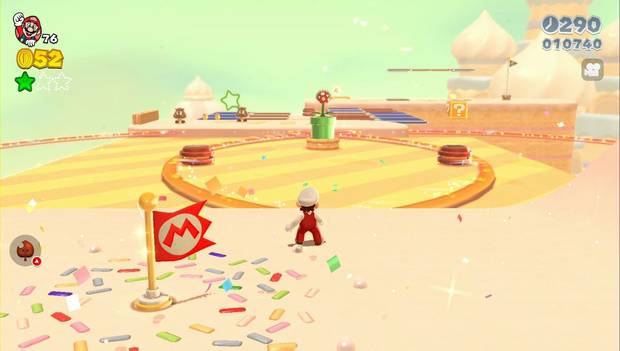 Super Mario 3D World - 5-6: tubería a la segunda estrella verde