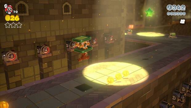 Super Mario 3D World - 5-7 - Primera estrella del nivel