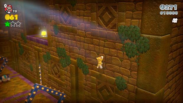 Super Mario 3D World - M5-Castillo - sello del nivel