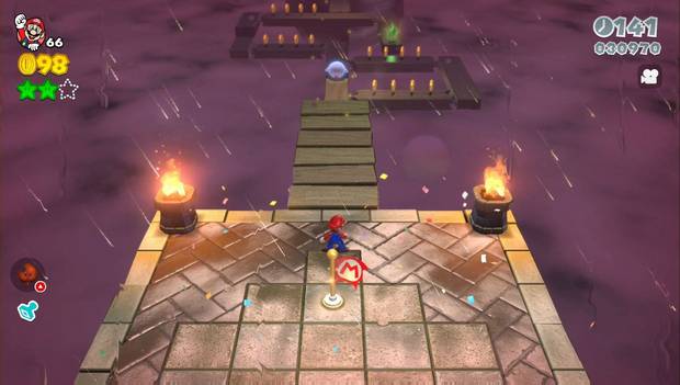 Super Mario 3D World - 6-2: tercera estrella verde