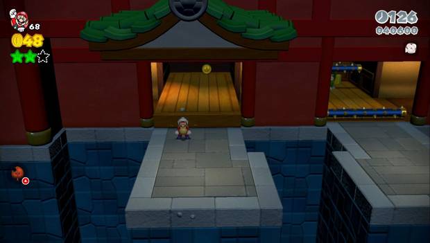 Super Mario 3D World - 6-3: balcón al sello del nivel