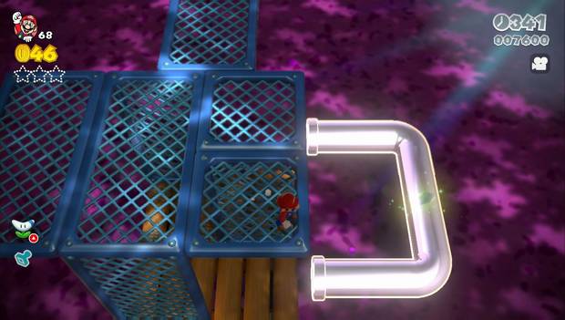 Super Mario 3D World 6-4: primera estrella del nivel