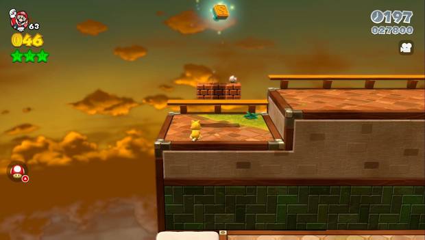Super Mario 3D World - 6-6: sello del nivel