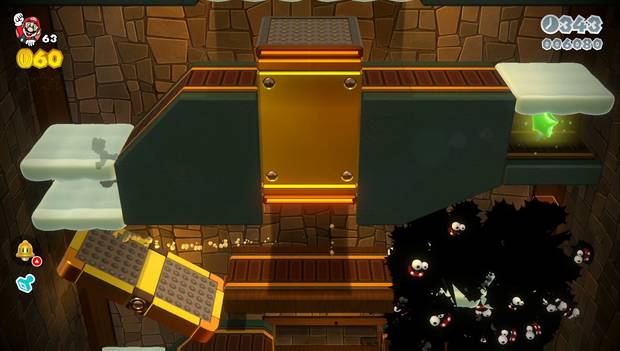 Super Mario 3D World - 6-7: primera estrella verde del nivel