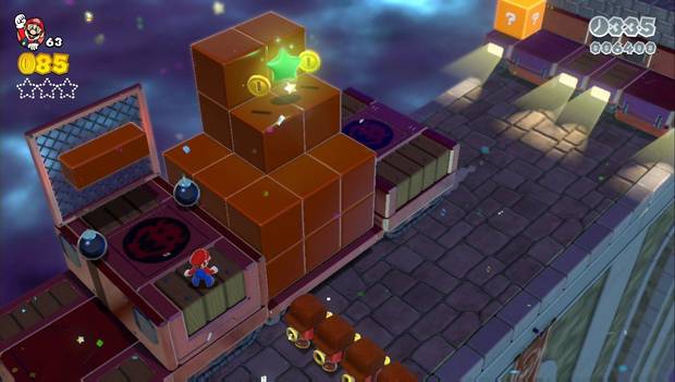 Super Mario 3D World - 6-Castillo: primera estrella del nivel