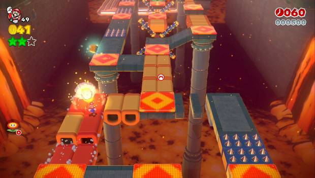 Super Mario 3D World - 7-3: sello del nivel