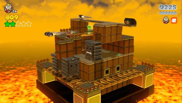 Super Mario 3D World - M7-Toad: tercera estrella verde