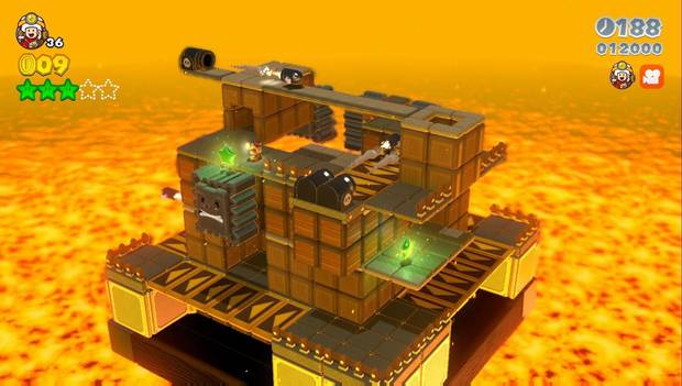 Super Mario 3D World - M7-Toad: cuarta estrella verde