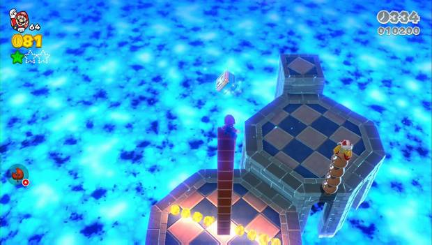 Super Mario 3D World - 7-1: sello del nivel