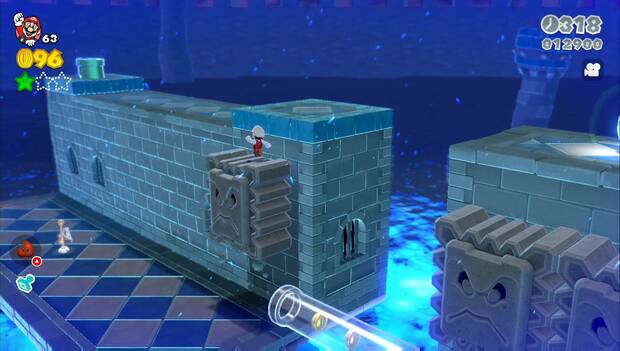 Super Mario 3D World - 7-1: tubería a la segunda estrella verde