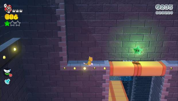 Super Mario 3D World - 8-5: segunda estrella verde