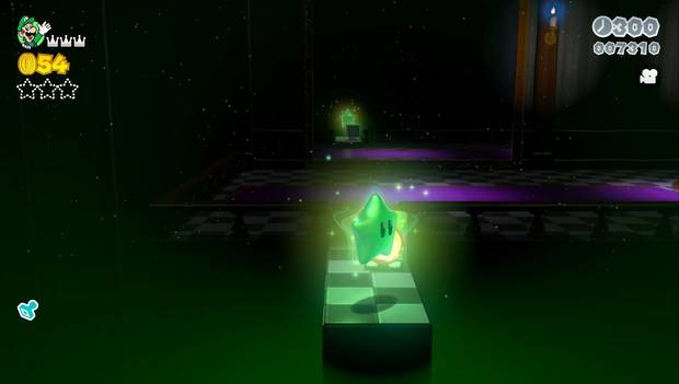 Super mario 3D World - 8-6: ubicación de la primera estrella verde
