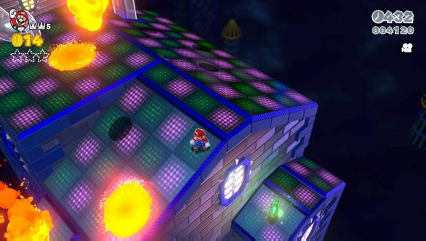 Super Mario 3D World - 8-Castillo: primera estrella verde