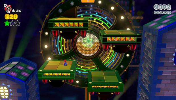 Super Mario 3D World - 8-Castillo: noria de los Broncos