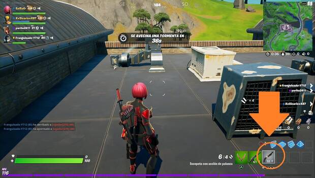 Fortnite - Semana 10: armas comunes