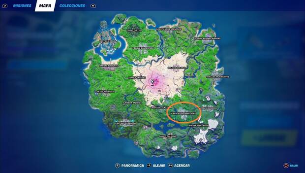 Fortnite - Semana 10: dónde encontrar Albercas Adormecidas