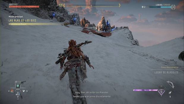 Horizon Forbidden West - Sabotear a un Alasol