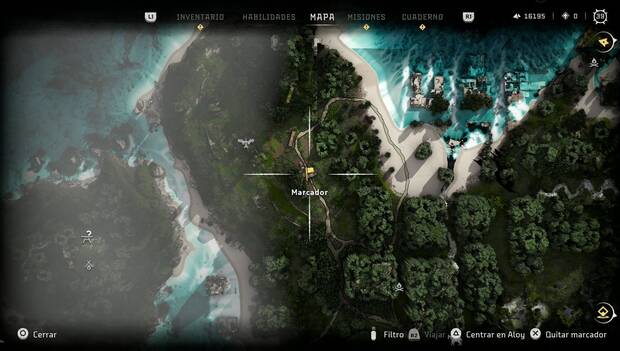 Horizon Forbidden West - Tótems de guerra: ubicación del puente donde está el segundo tótem