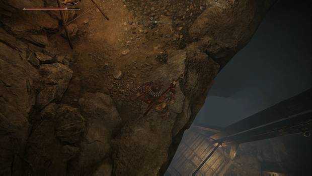 Elden Ring - Mina de Necrolimbo, túnel adicional en las minas