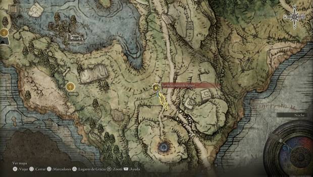 Elden Ring - Explorando Necrolimbo oeste, ubicación de las Ruinas a orillas del mar